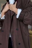 Mercer Soft Twill Trench Mahogany /20 =